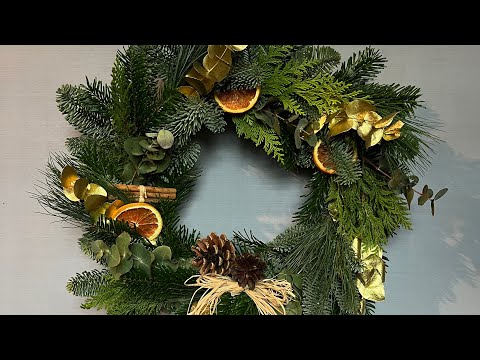 DIY Deluxe Christmas Wreath Kit